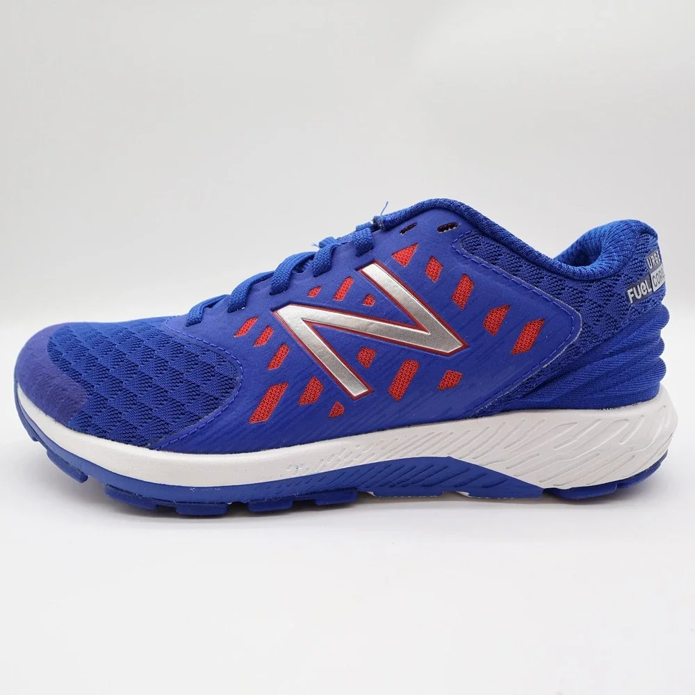 New Balance FuelCore Urge Kids 3.5 Blue Athletic Running Shoes KJURGBRY